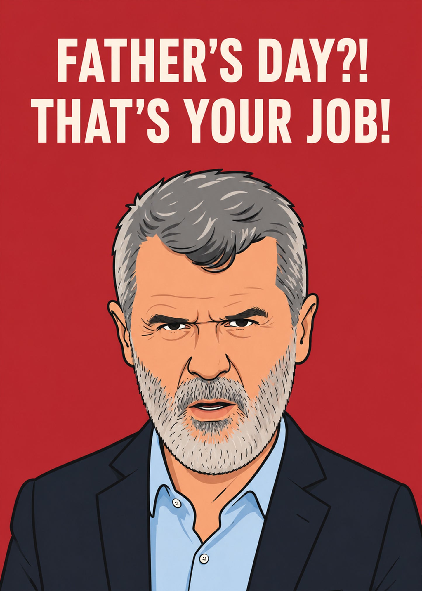 That's Your Job funny Father's Day card by Gigglz