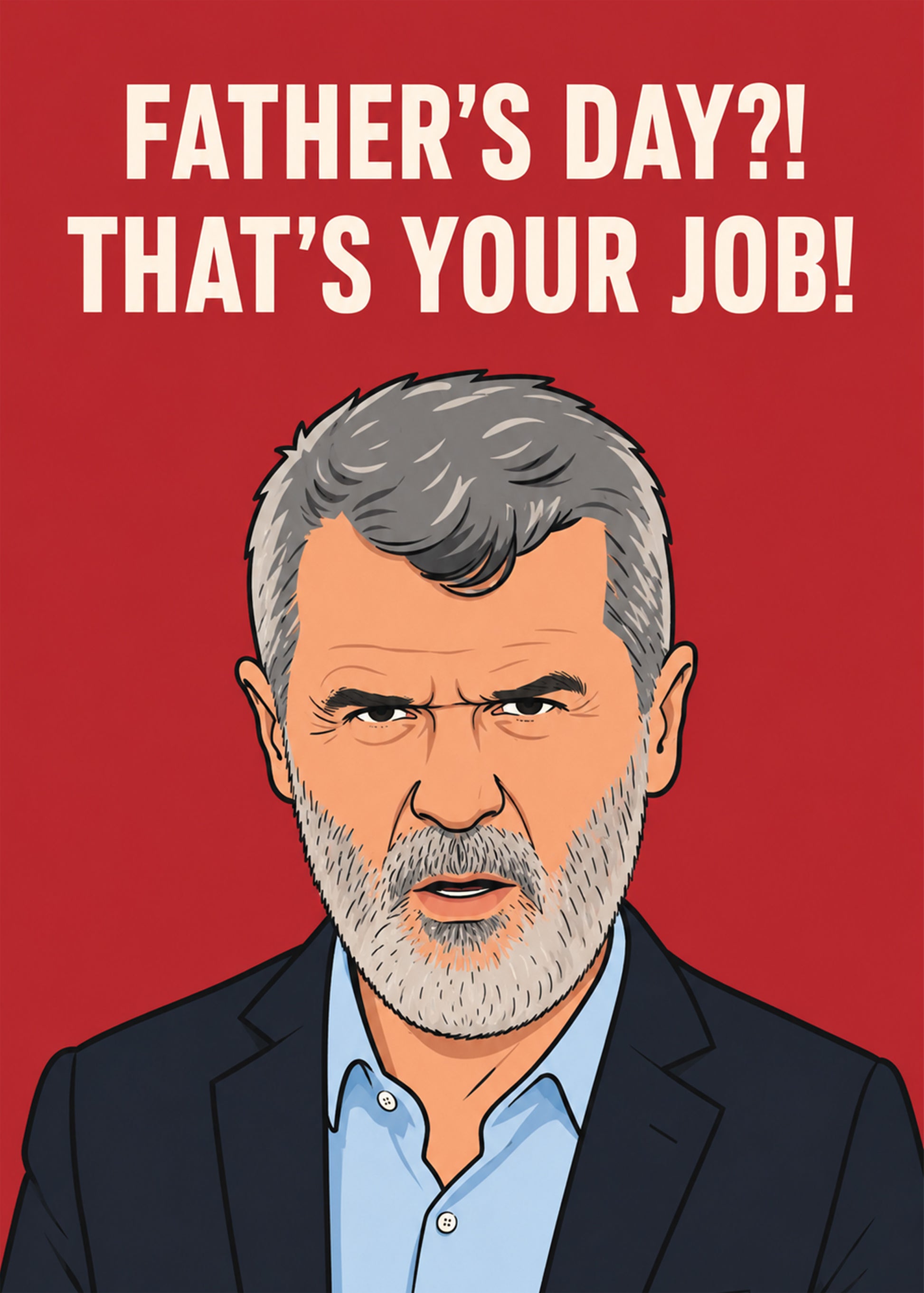 That's Your Job funny Father's Day card by Gigglz