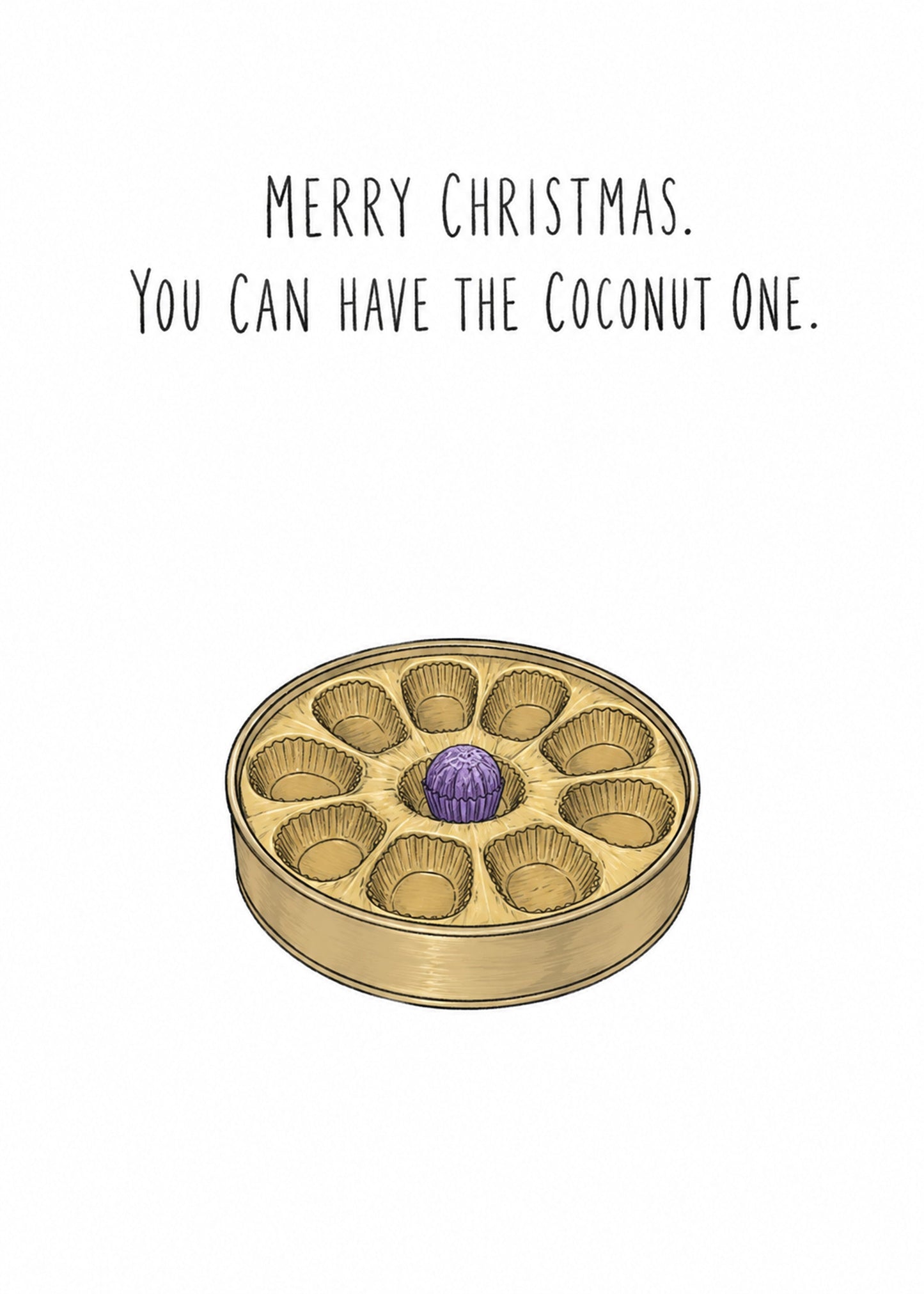 You Can Have the Coconut One Christmas card, pack of 10