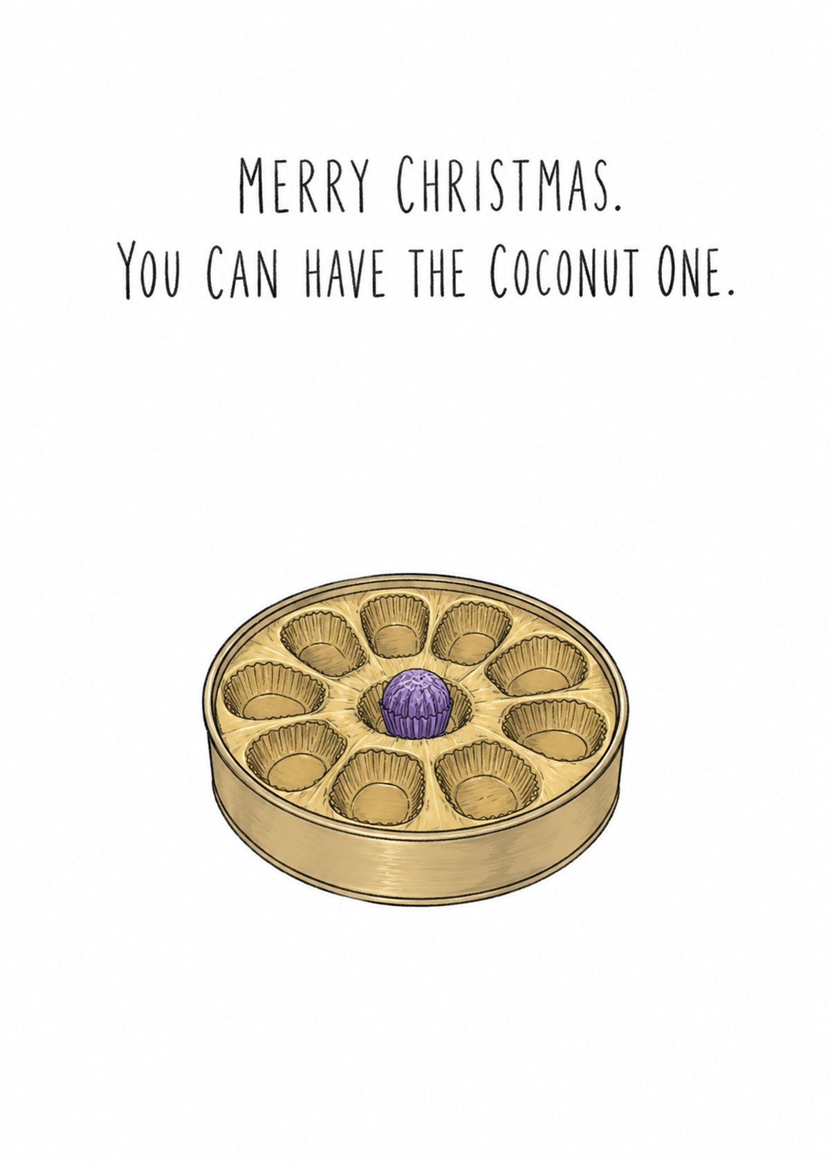 You Can Have the Coconut One Christmas card, pack of 10