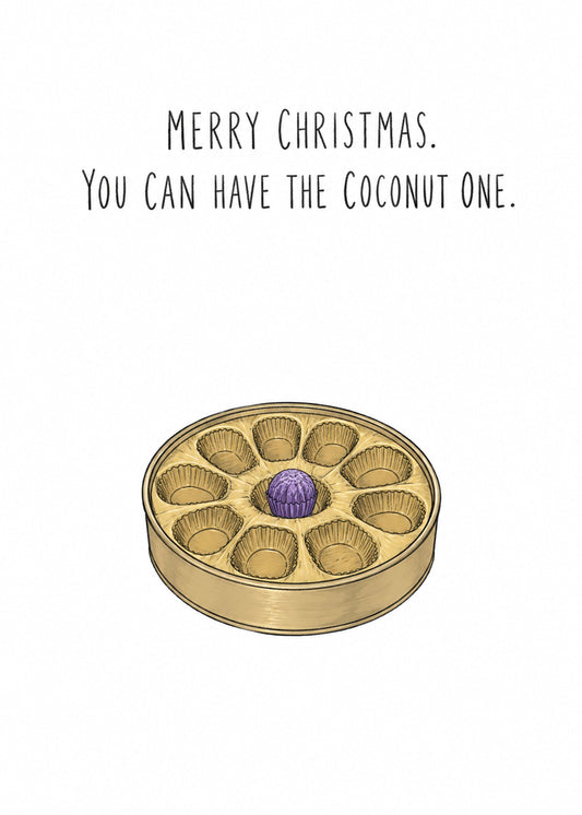 You Can Have the Coconut One Christmas card, pack of 10